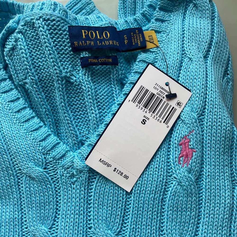 Ralph Lauren Blue Sweater